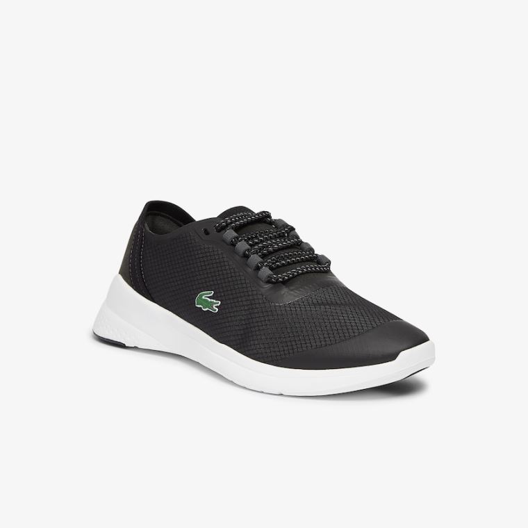 Lacoste LT Fit Syntetická and Textilní Sneakers Černé Bílé | dABjtrxn