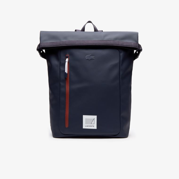 Lacoste L.12.12 Concept Backpack Tmavě Blankyt | kpuLlzab