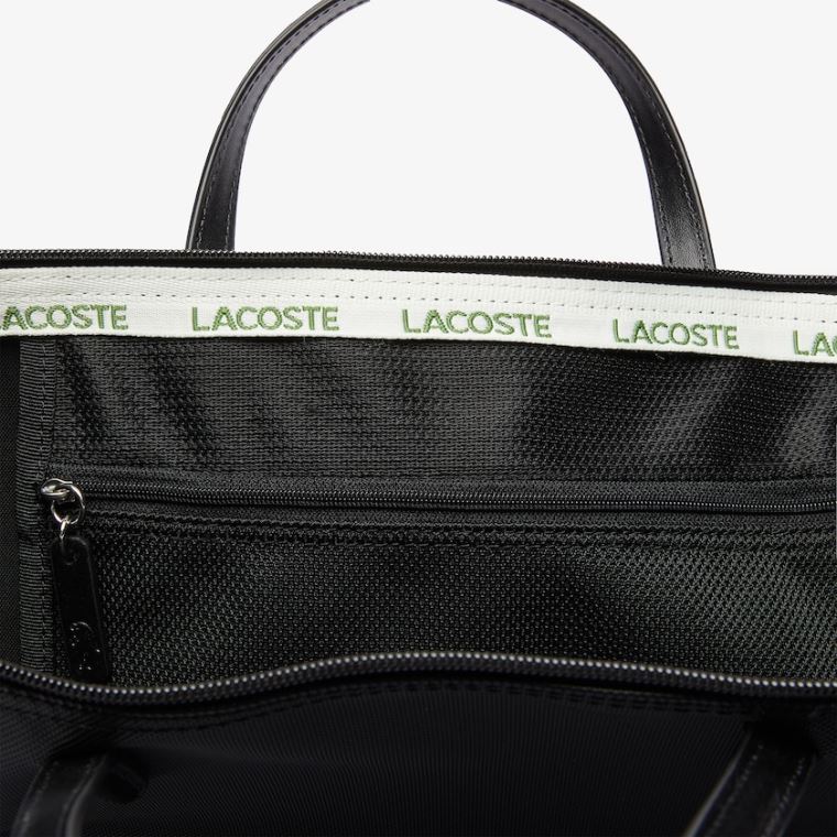 Lacoste L.12.12 Concept Weekend Tote Bag Černé | T1LoZQdw