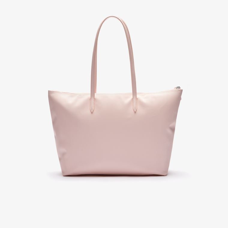 Lacoste L.12.12 Concept Zip Tote Bag Růžové | QUWew6K5