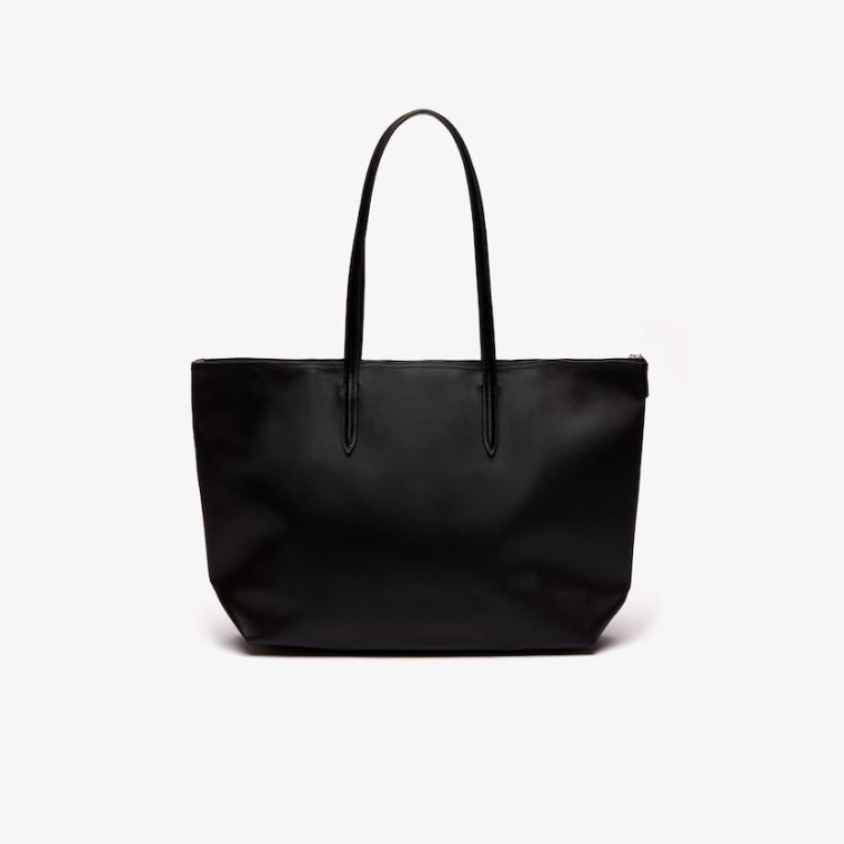 Lacoste L.12.12 Concept Zip Tote Bag Černé | MoRxY7fv