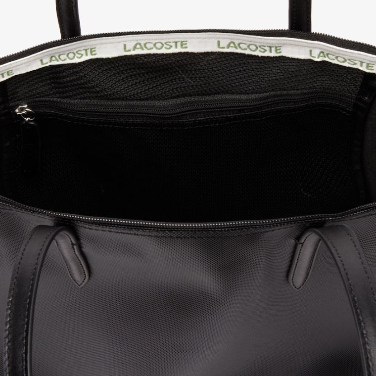 Lacoste L.12.12 Concept Zip Tote Bag Černé | MoRxY7fv