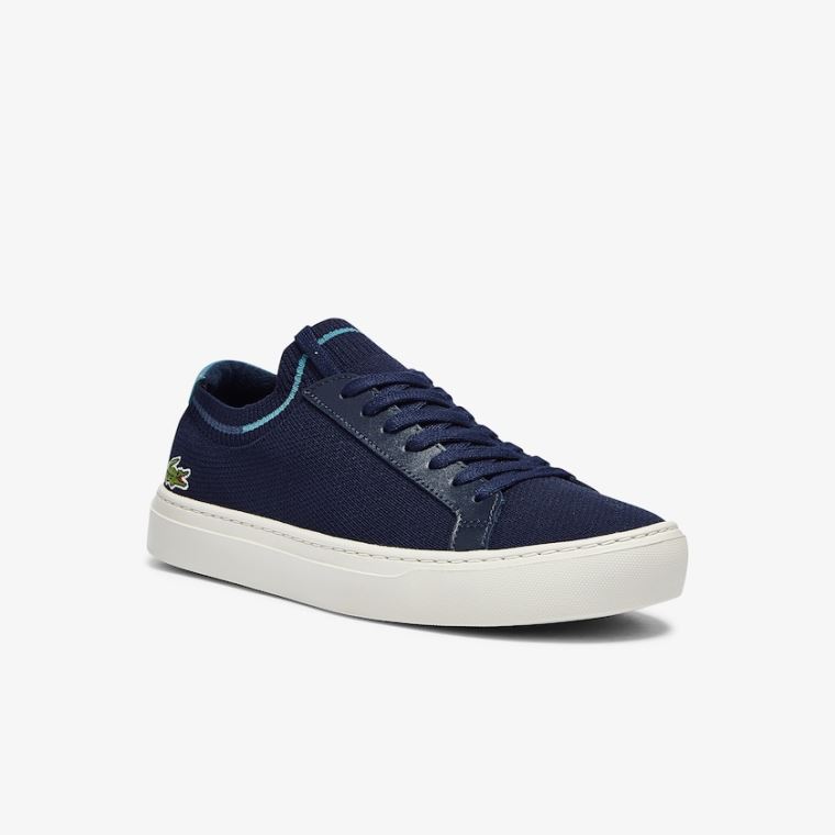 Lacoste La Piquée Textilní Knit Sneakers Tmavě Blankyt | NGZ1qn0A