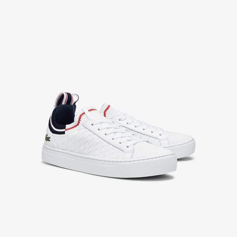 Lacoste La Piquée Textilní Sneakers Bílé Béžový | 2mX5I4E4