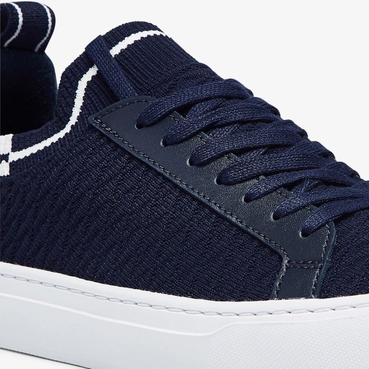 Lacoste La Piquée Textilní Sneakers Tmavě Blankyt Bílé | BrTexSzX