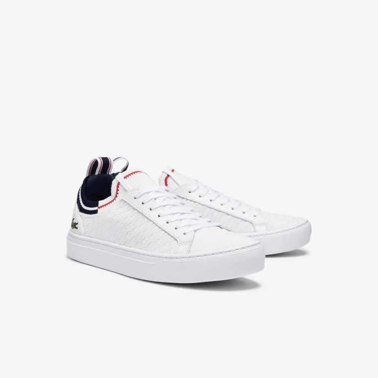 Lacoste La Piquée Textilní Sneakers Bílé Béžový | l0smkoAw