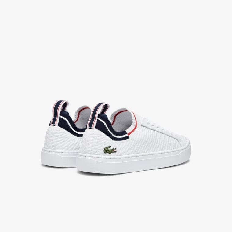 Lacoste La Piquée Textilní Sneakers Bílé Béžový | l0smkoAw