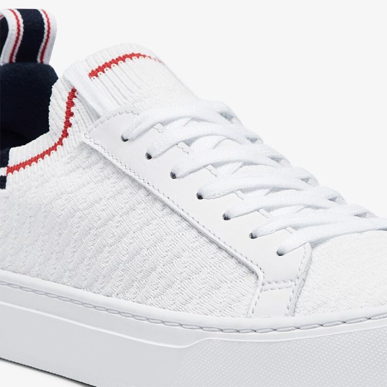 Lacoste La Piquée Textilní Sneakers Bílé Béžový | l0smkoAw