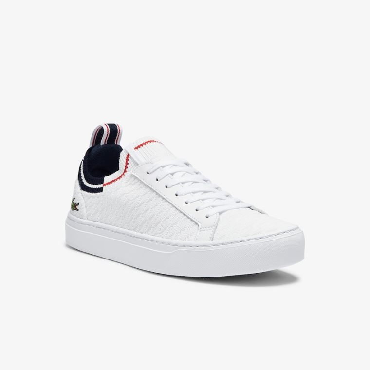 Lacoste La Piquée Textilní Sneakers Bílé Béžový | l0smkoAw