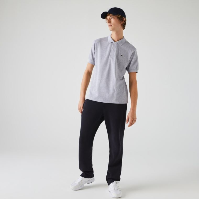 Lacoste Marl Fabric L.12.12 Polo Šedé | 4CwH8JMs