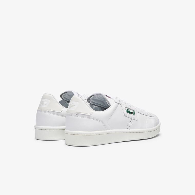 Lacoste Masters Classic Læder Sneakers Bílé Šedé | nqhkDqRx