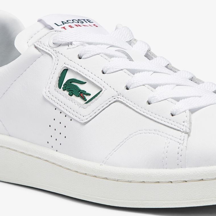 Lacoste Masters Classic Læder Sneakers Bílé Šedé | nqhkDqRx