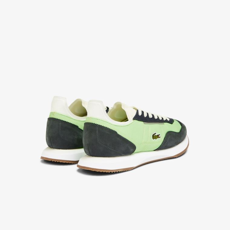 Lacoste Match Break Textilní Sneakers Olivy Zelené Světle Zelene | Vl7ugWrj