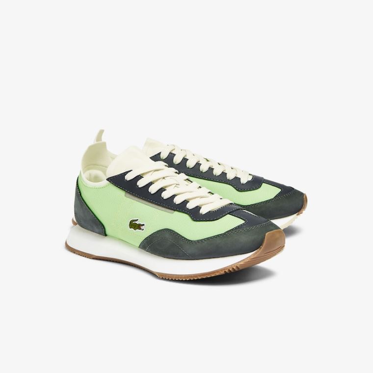 Lacoste Match Break Textilní Sneakers Olivy Zelené Světle Zelene | ik1UYQqQ