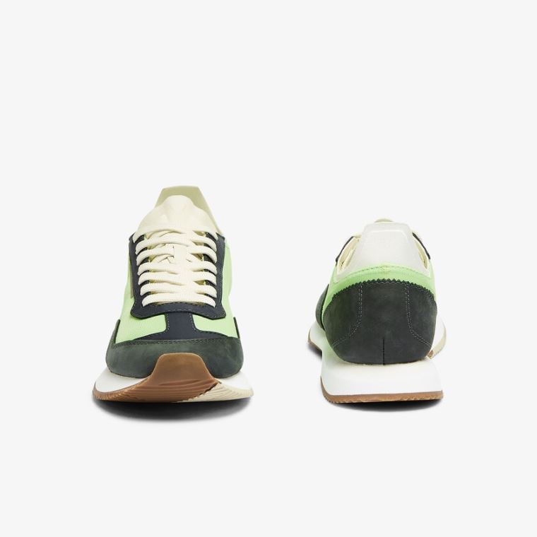 Lacoste Match Break Textilní Sneakers Olivy Zelené Světle Zelene | ik1UYQqQ