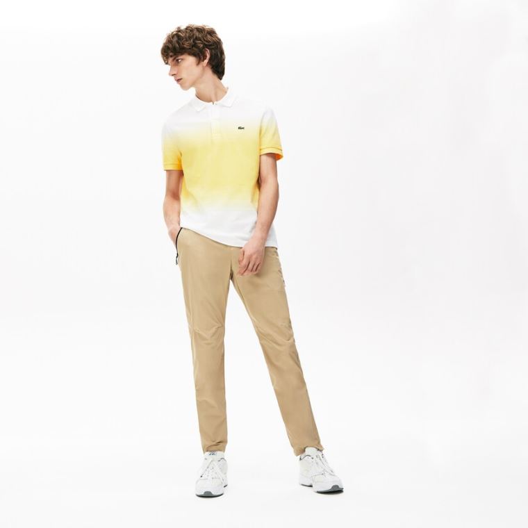 Lacoste Motion Ergonomic Pants Béžový | xJ4LcowE