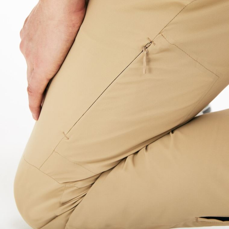 Lacoste Motion Ergonomic Pants Béžový | xJ4LcowE