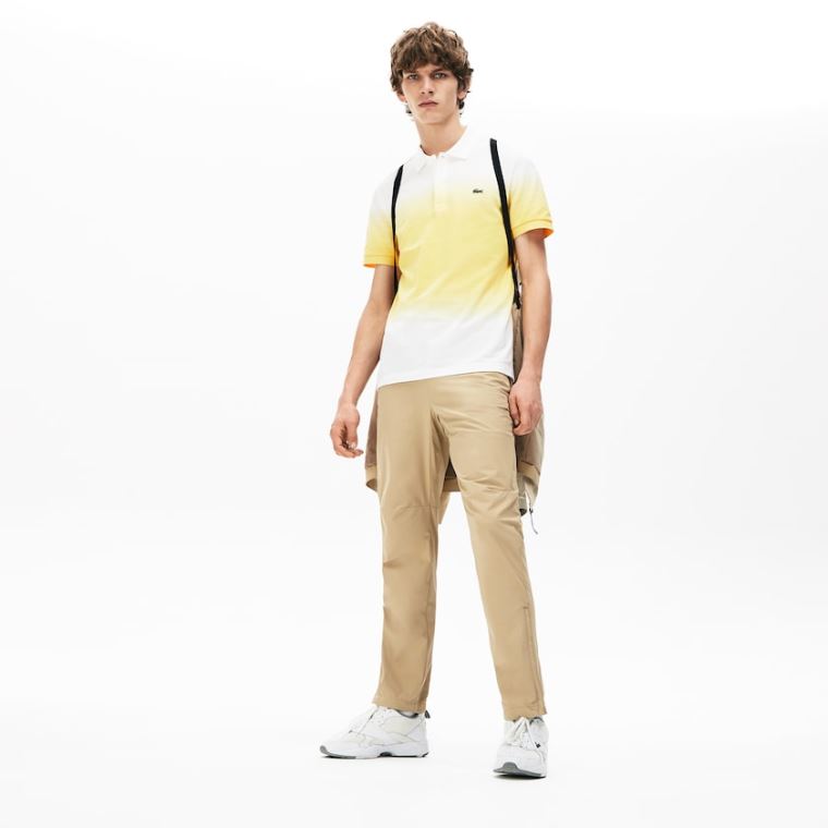 Lacoste Motion Ergonomic Pants Béžový | xJ4LcowE