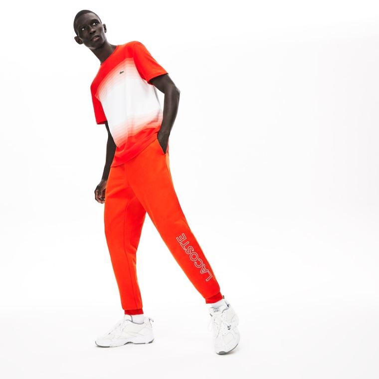 Lacoste Motion French Terry Track Pants Červené | NT7w3qbN