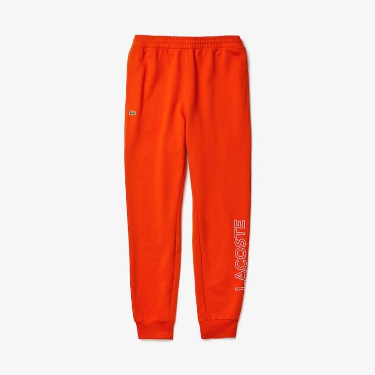 Lacoste Motion French Terry Track Pants Červené | NT7w3qbN