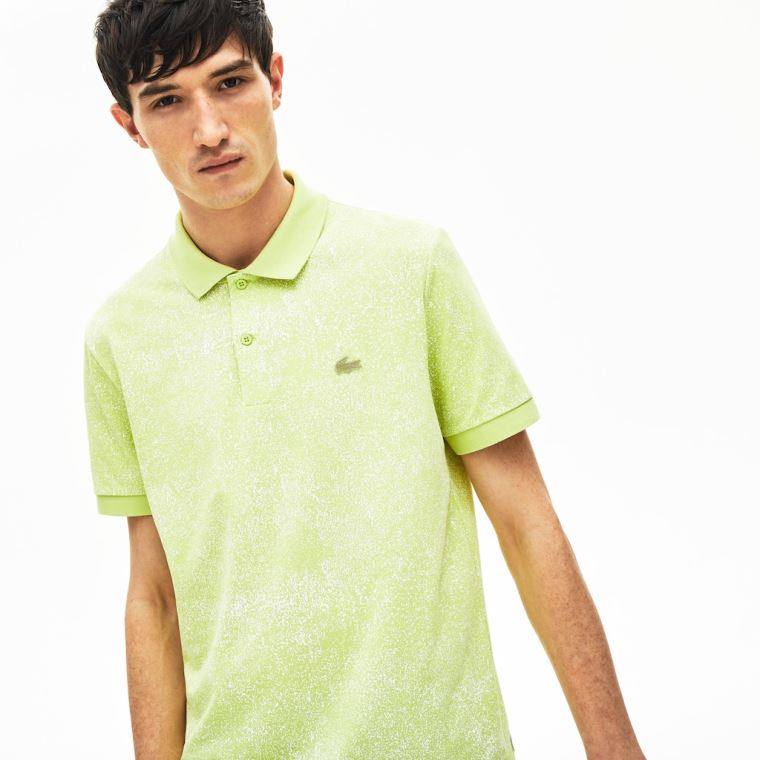 Lacoste Motion Premium Piqué Polo Shirt Žluté | wG7lmIQK