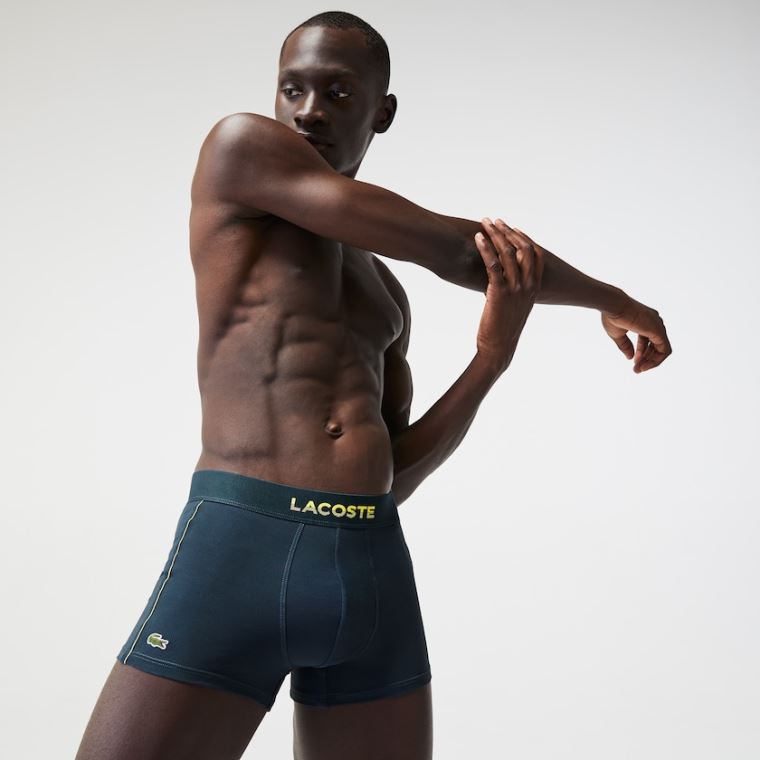 Lacoste Motion Technical Piqué Boxerské Briefs Blankyt | fULyLXUq