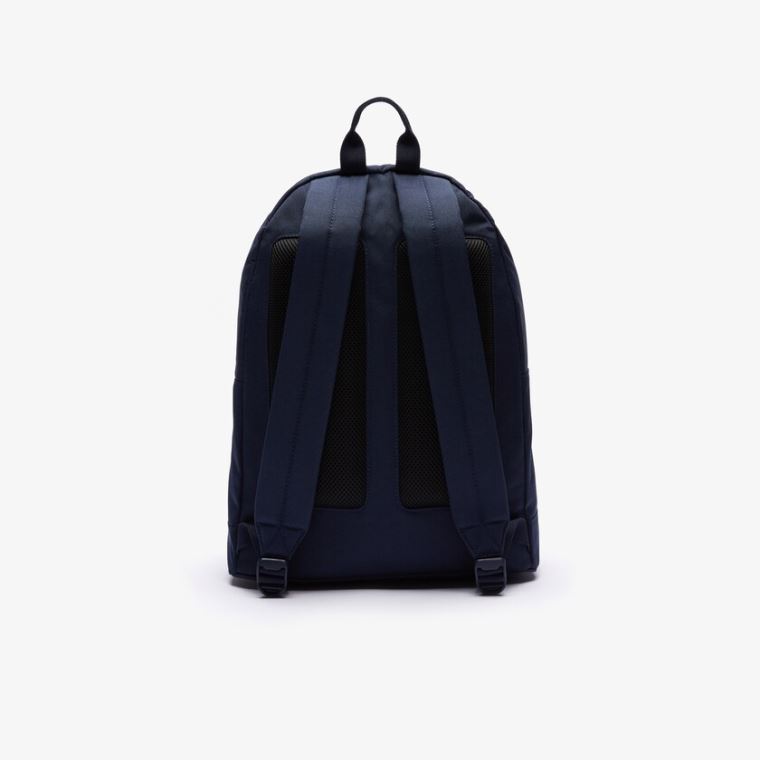 Lacoste Neocroc L27 Lettered Platene Backpack Tmavě Blankyt Červené | sJhFhm1r