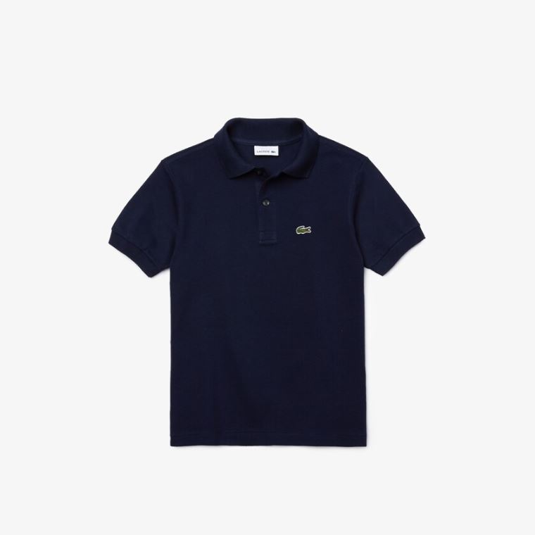 Lacoste Petit Piqué Polo Tmavě Blankyt Blankyt | UqmsxPUS