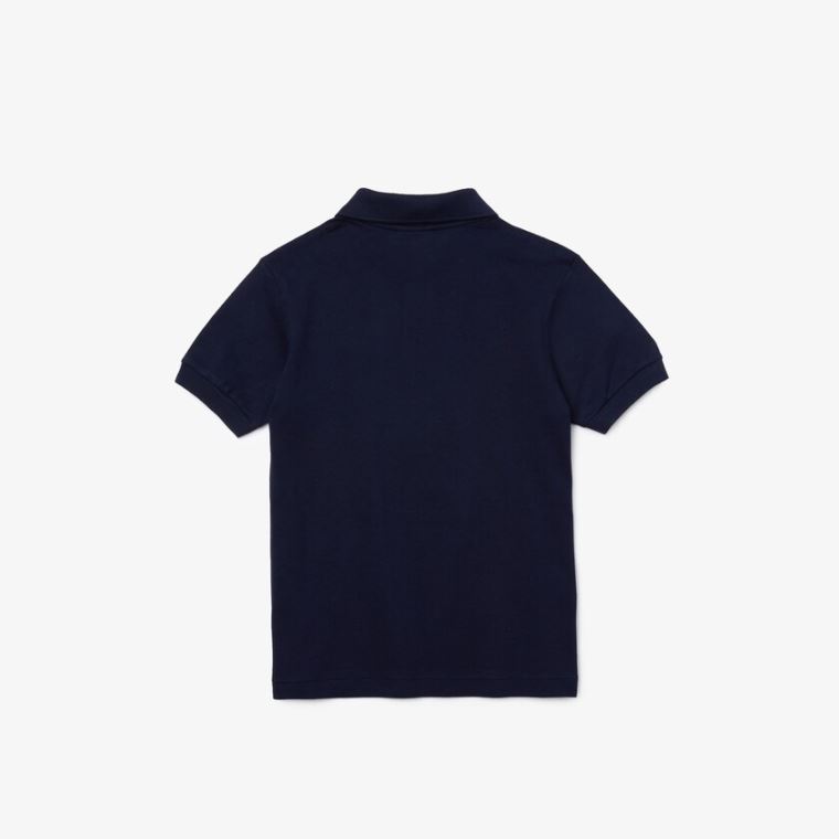 Lacoste Petit Piqué Polo Tmavě Blankyt Blankyt | UqmsxPUS