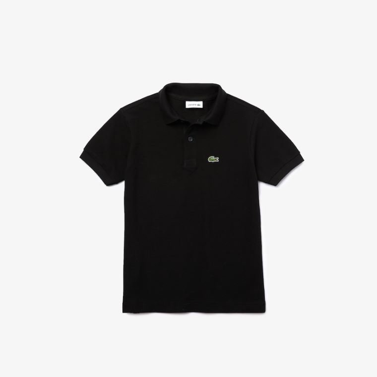 Lacoste Petit Piqué Polo Černé | mWWG0gYV