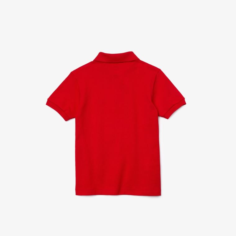 Lacoste Petit Piqué Polo Červené | cX87xZTi