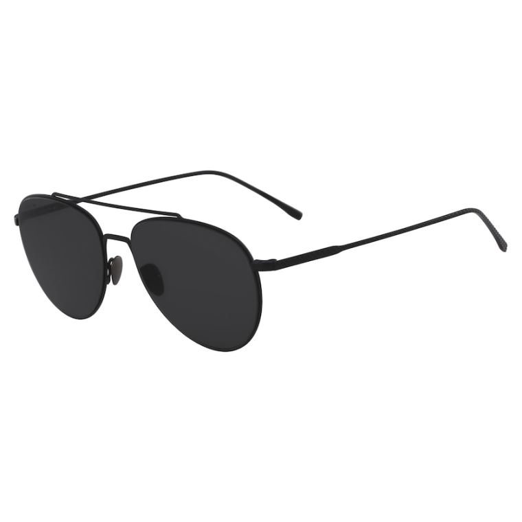 Lacoste Pilot Shape Metal Ultra-Thin Sunglasses Černé Blankyt | Svn8XCW3