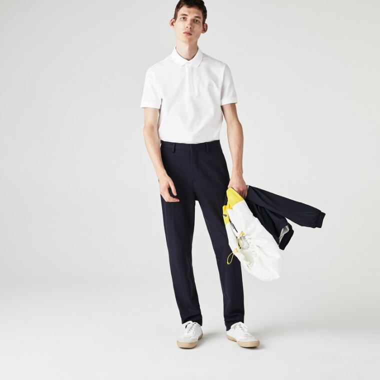 Lacoste Regular Fit Paris Polo Bílé | LGk3P5zl