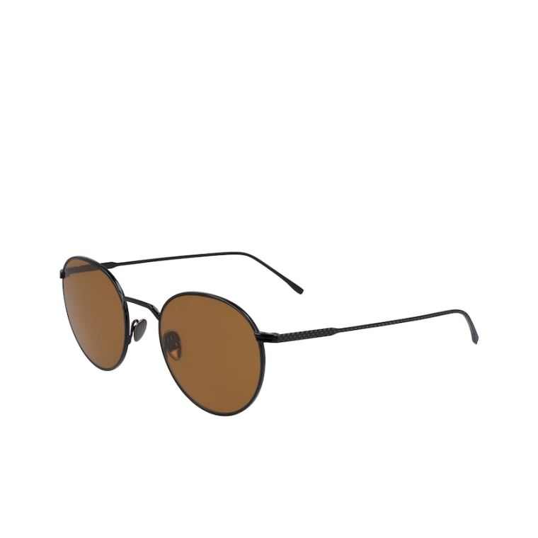 Lacoste Round Metal Ultra-Thin Sunglasses Černé | I0nKchdU