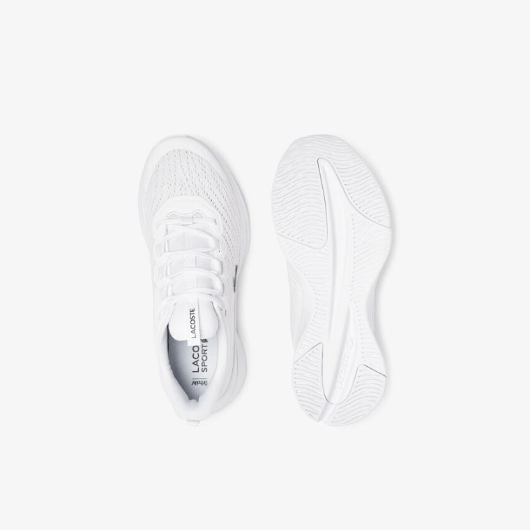 Lacoste Run Spin Textilní Sneakers Bílé | Dy7AUJCv