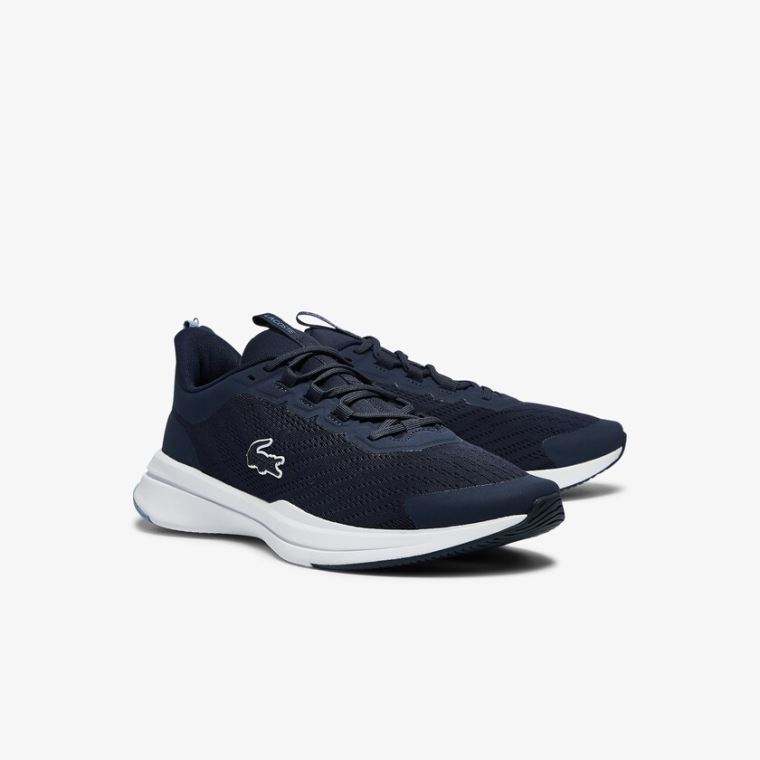 Lacoste Run Spin Textilní Sneakers Tmavě Blankyt | WbRjiDCU