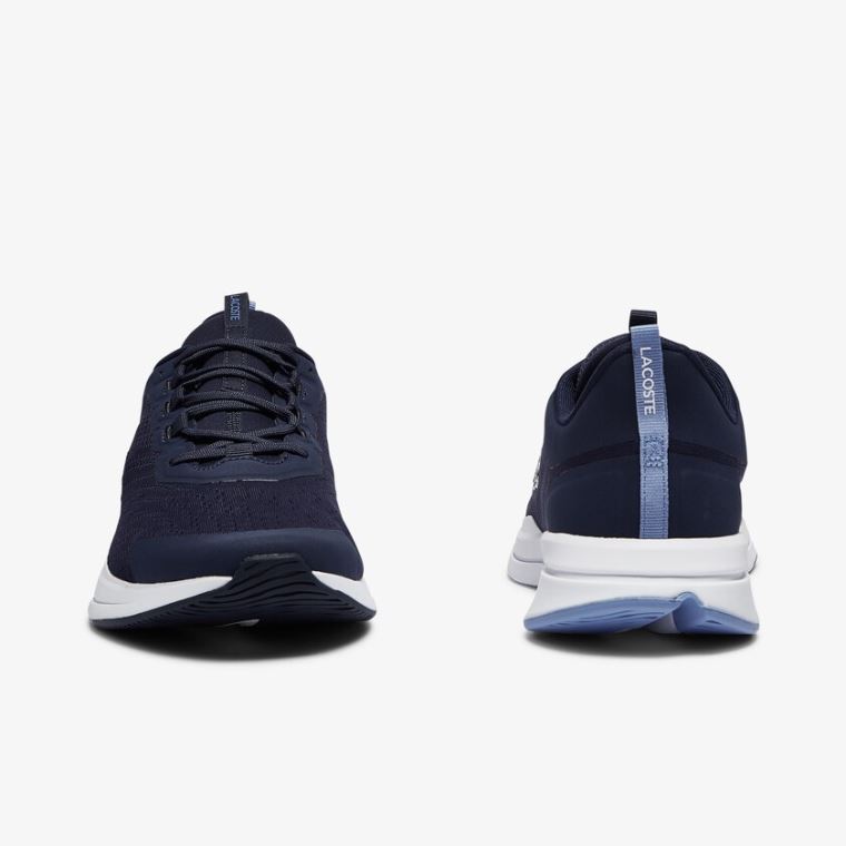 Lacoste Run Spin Textilní Sneakers Tmavě Blankyt | WbRjiDCU