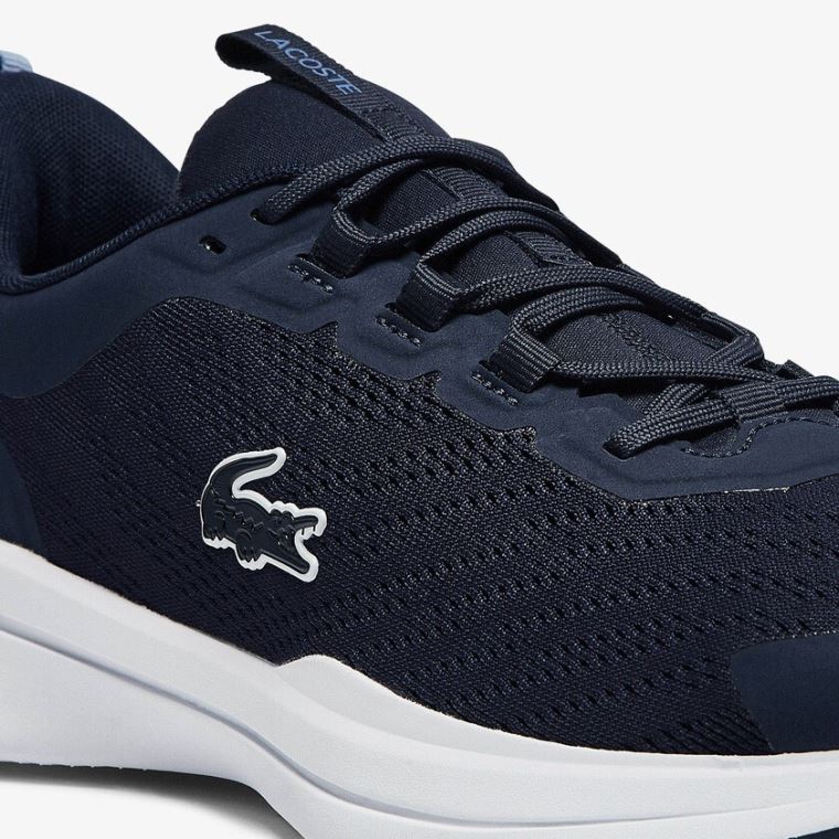 Lacoste Run Spin Textilní Sneakers Tmavě Blankyt | WbRjiDCU