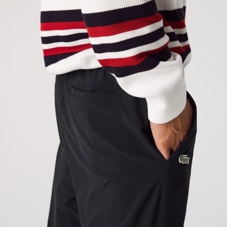 Lacoste SPORT Lehké Tracksuit Pants Černé | VvpkYjQc