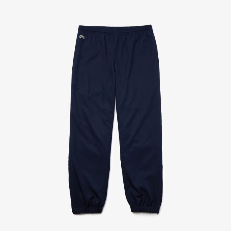 Lacoste SPORT Performance Side Zip Track Pants Tmavě Blankyt Blankyt | 4Z8xAq8f