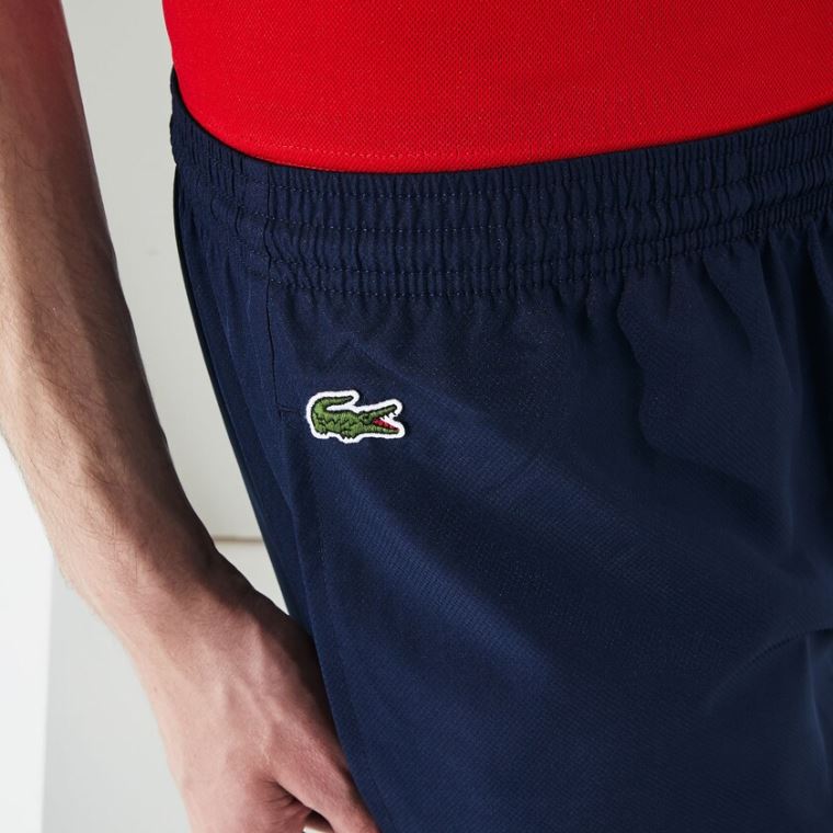 Lacoste SPORT Performance Side Zip Track Pants Tmavě Blankyt Blankyt | 4Z8xAq8f