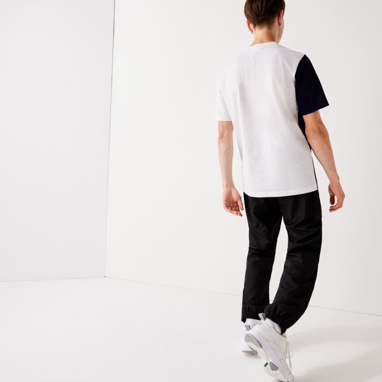 Lacoste SPORT Performance Side Zip Track Pants Černé | FQ5Grgpi