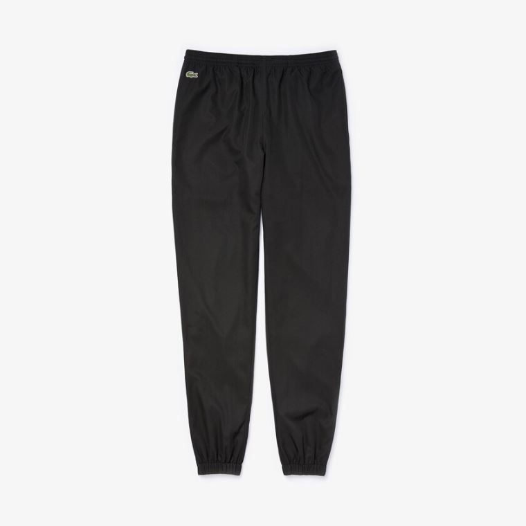 Lacoste SPORT Performance Side Zip Track Pants Černé | FQ5Grgpi