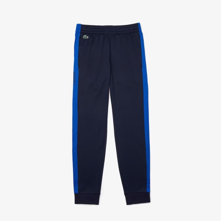 Lacoste SPORT Piqué Track Pants Tmavě Blankyt Blankyt Blankyt Tmavě Blankyt Blankyt | 5SPErlO2