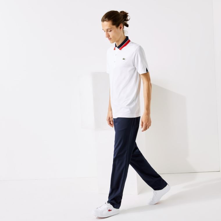 Lacoste SPORT Prodyšný Stretch Golfové Pants Tmavě Blankyt Blankyt | NKHibG2H