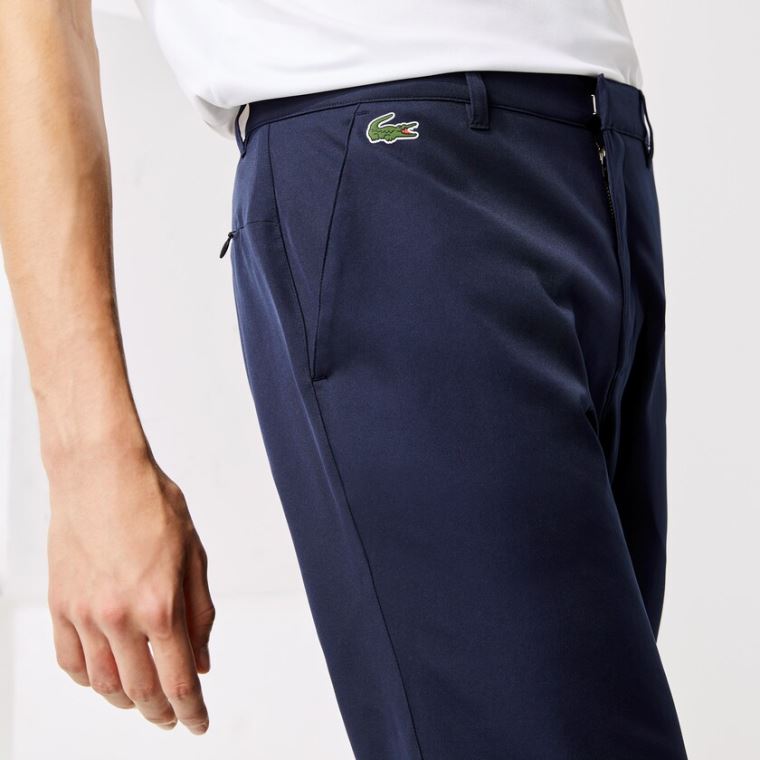 Lacoste SPORT Prodyšný Stretch Golfové Pants Tmavě Blankyt Blankyt | NKHibG2H