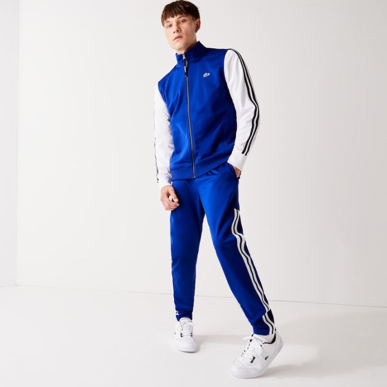 Lacoste SPORT Run-resistant Jogging Pants Blankyt | KX0Xq4Bv