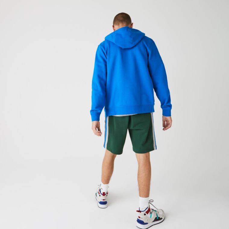 Lacoste SPORT S Kapucí Lehké Bi-material Sweatshirt Blankyt | L9xLMBrR