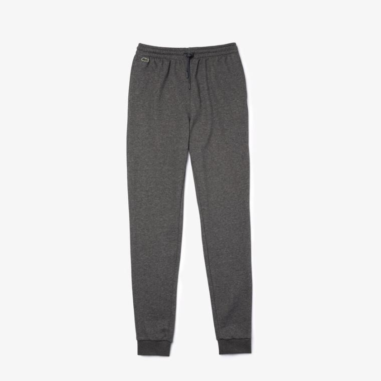 Lacoste SPORT Tenisové Fleece Trackpants Šedé | RE8uulxR