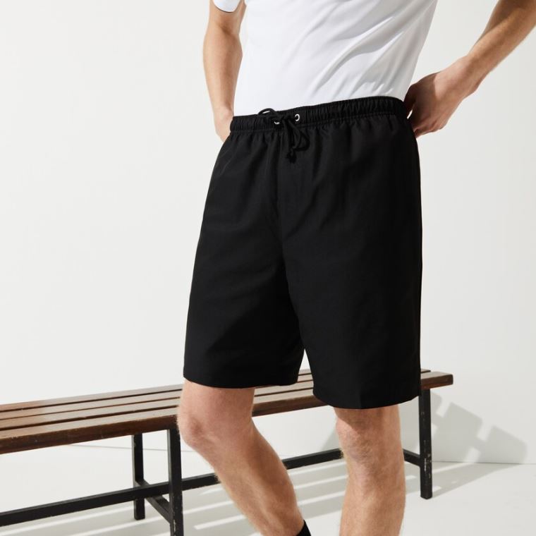 Lacoste SPORT Tenisové Shorts Černé | qhzfdIgK